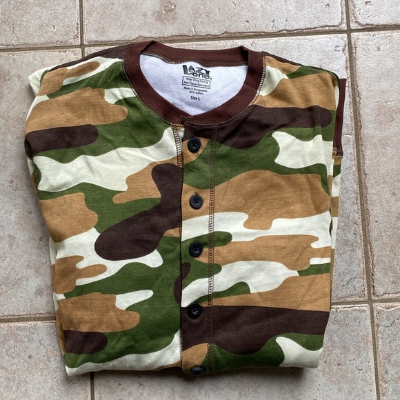 Lazy One Camo Long Underwear with “trap door” - Picture 13 of 15